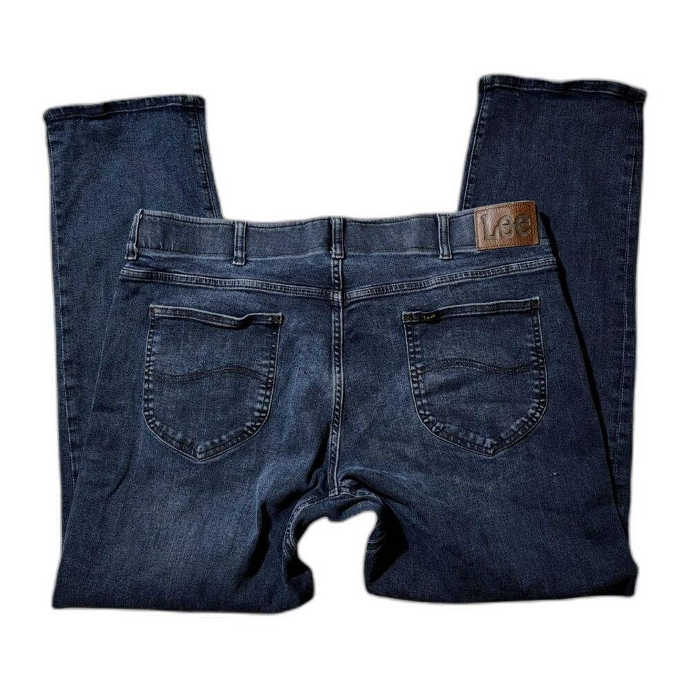 Lee Extreme Motion MVP Athletic Tapered Leg Jeans Men's Dark Wash